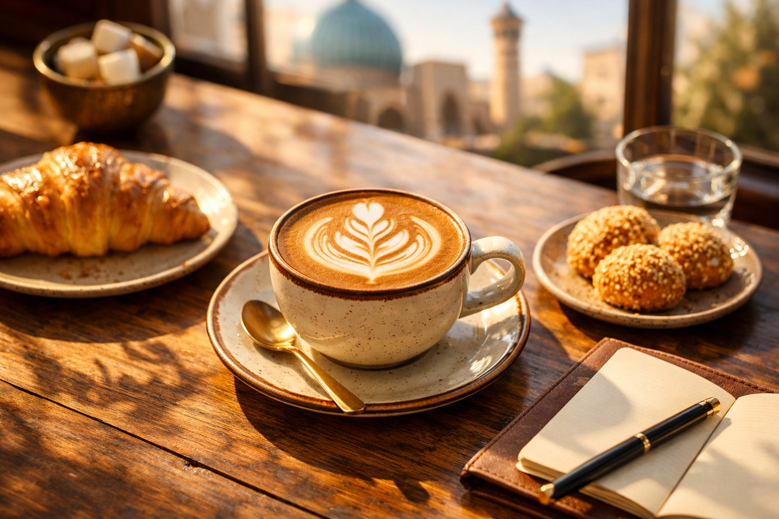 Coffee shop in Tashkent